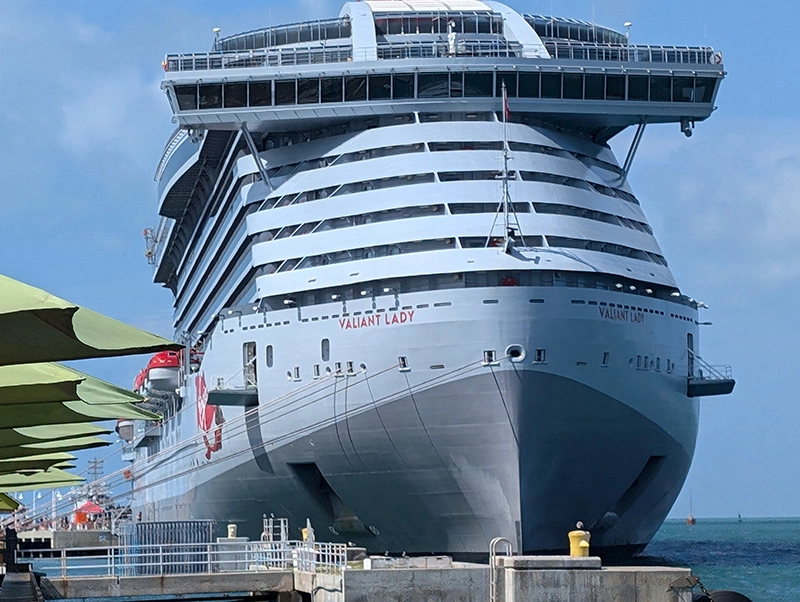 Exploring Virgin’s Valiant: A Closer Look at Its Drydocking in Europe