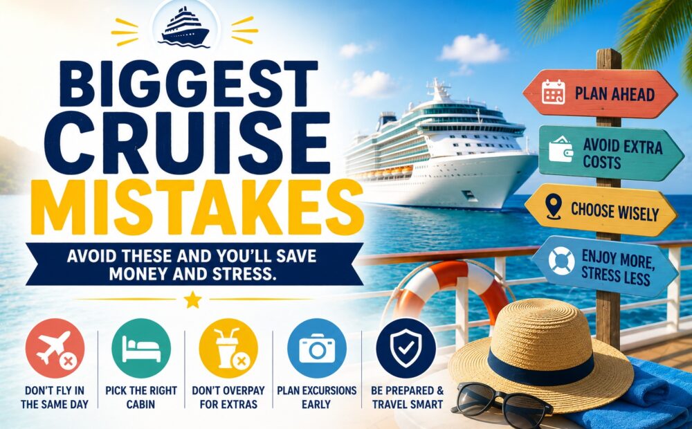 Biggest Cruise Mistakes First-Time Cruisers Make (And How to Avoid Them)