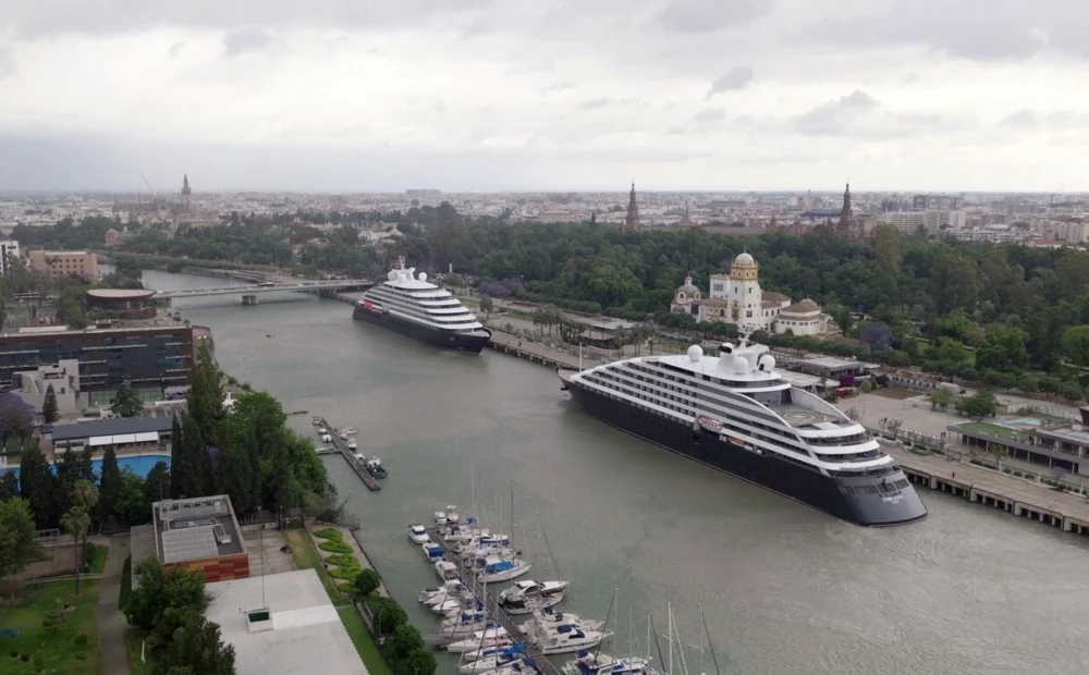 Scenic Eclipse I and II: A Spectacular Bow-to-Bow Reunion in Seville