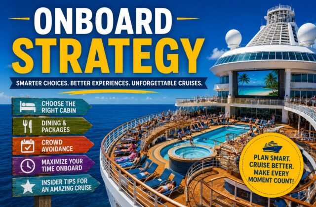 Cruise Ship Onboard Strategy: How to Maximize Your Time, Avoid Crowds, and Cruise Smarter