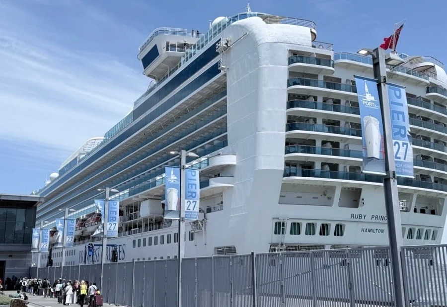 Norovirus Outbreak Strikes Ruby Princess Cruise Ship Docked in San Francisco