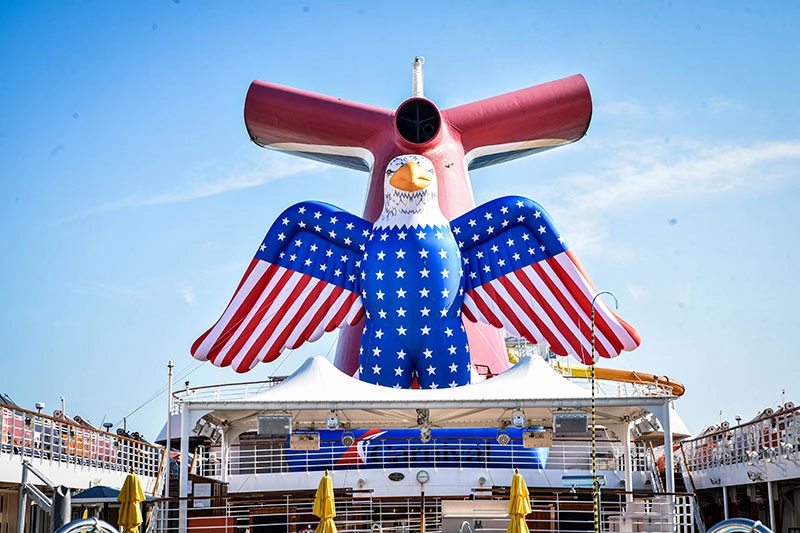 Carnival Cruise Line Celebrates America’s 250th Anniversary with Spectacular Event in Tampa