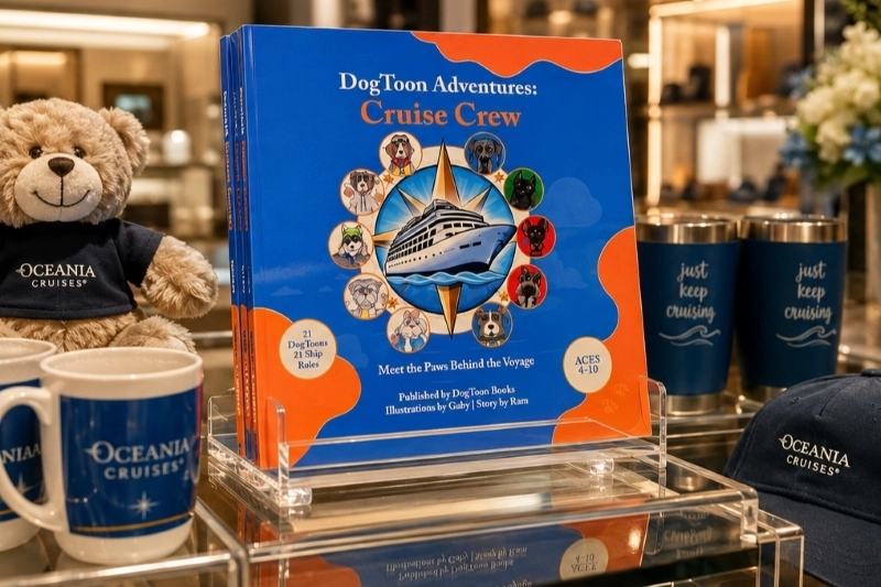 Ahoy, Little Adventurers! Introducing the New Children’s Book Featuring Oceania’s Cruise Crew