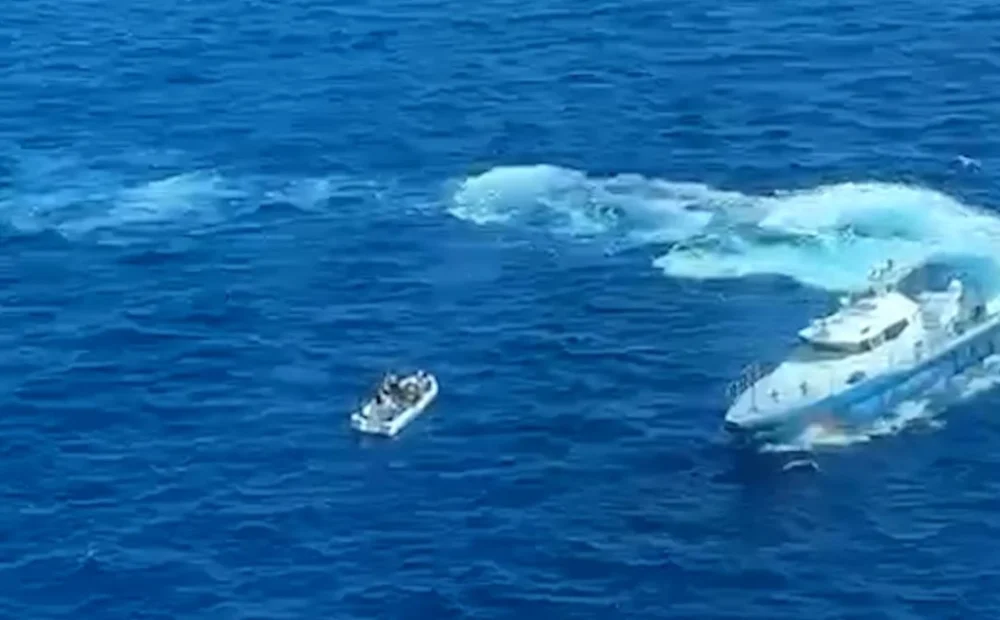 Cruise Ship Diverts Course to Assist Distressed Migrant Boat Near Sardinia