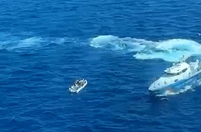 Cruise Ship Diverts Course to Assist Distressed Migrant Boat Near Sardinia