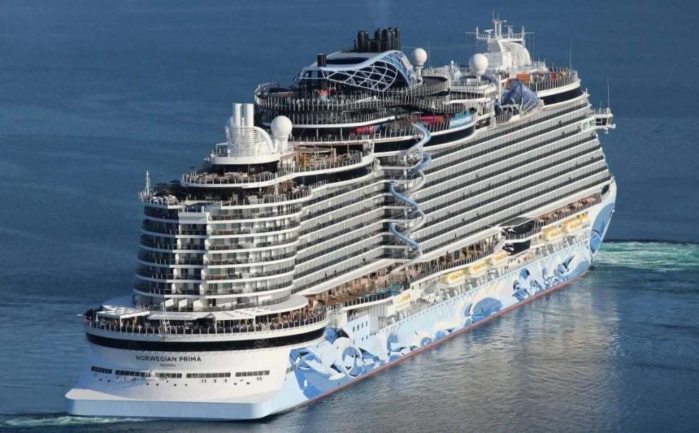 Norwegian Cruise Ship Featuring Race Track and 10-Story Slide Set to Return to Galveston