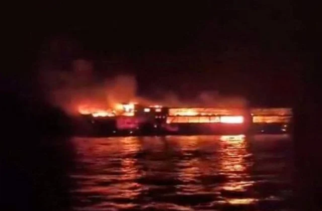 Tragic Ferry Fire Off Palawan: 5 Confirmed Dead and Over 80 Missing