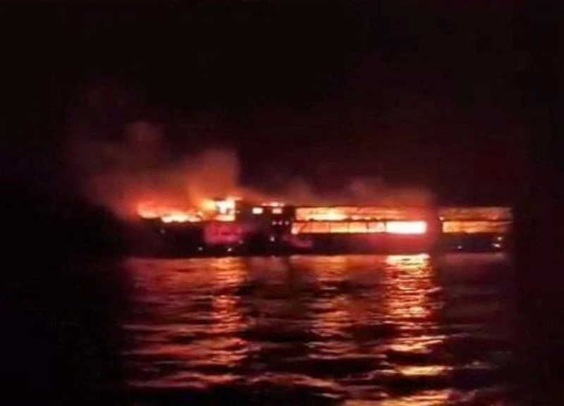 Tragic Ferry Fire Off Palawan: 5 Confirmed Dead and Over 80 Missing